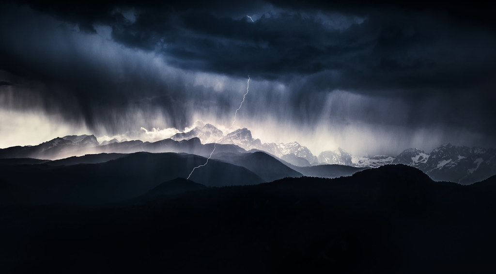 stormy mountains